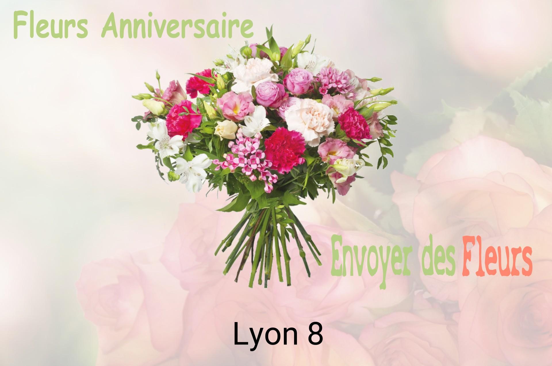 Bouquet de fleurs d’anniversaire livré à Lyon-8
